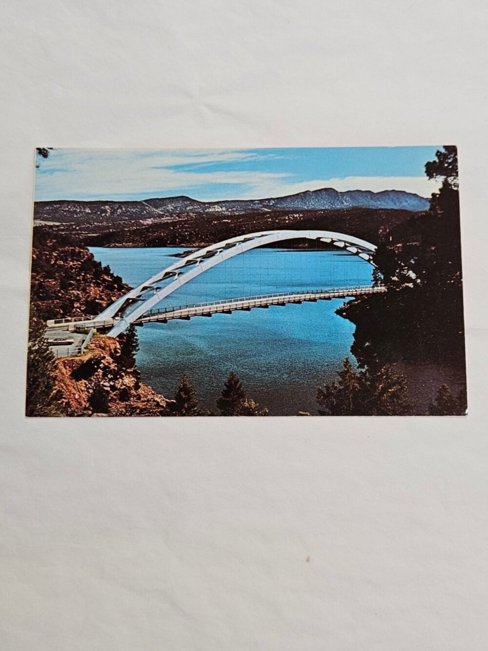Cart Creek Bridge Utah Flaming Gorge Lake Postcard